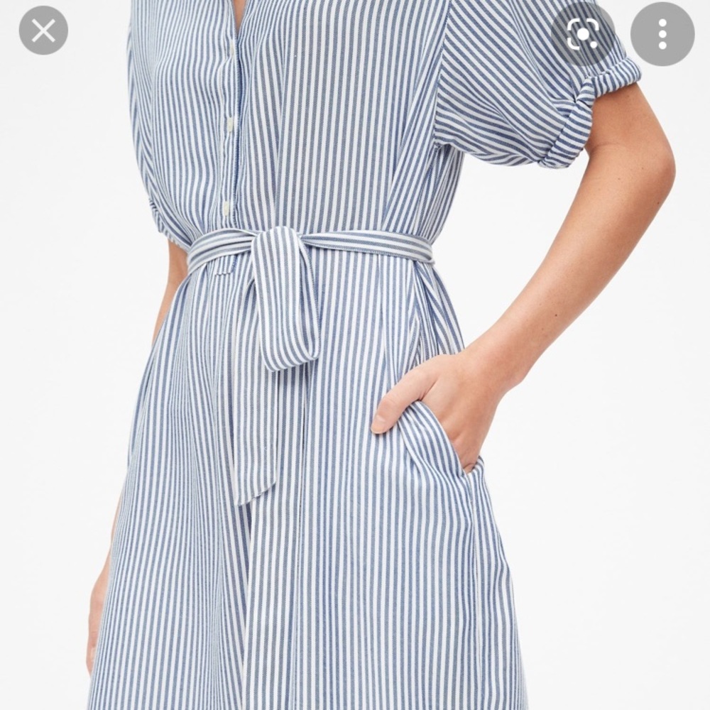 Gap Shirt dress Petite Large NWT